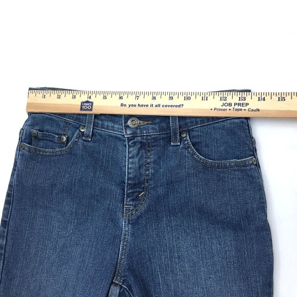 Levi's 512 Jeans Perfectly Slimming Bootcut High Rise Stretch size 4 length 32" - Picture 5 of 9